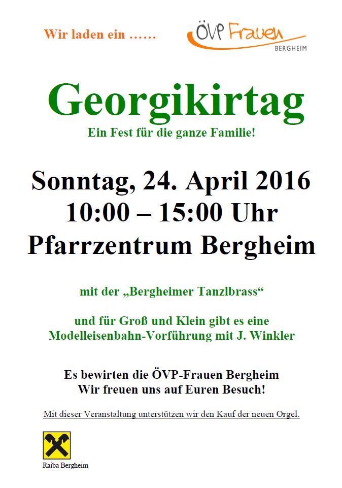 Read more about the article Georgikirtag der ÖVP Frauen am 24.4.2016