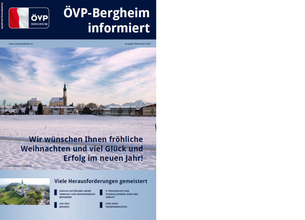 Neue ÖVP-Zeitung 2021 auch online