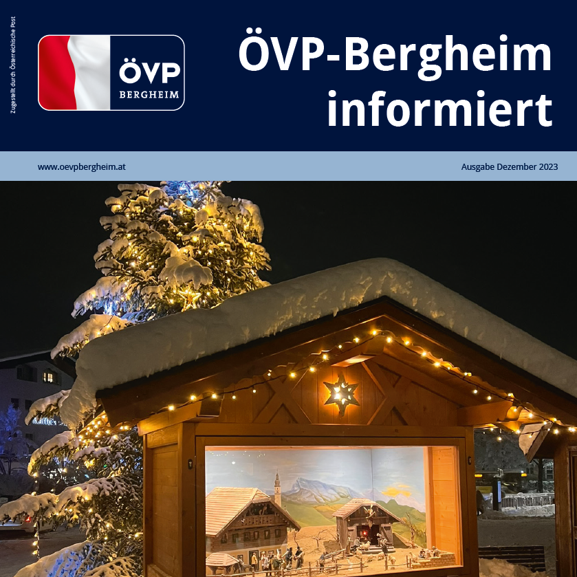 Read more about the article Neue ÖVP-Zeitung Dezember 2023 online!